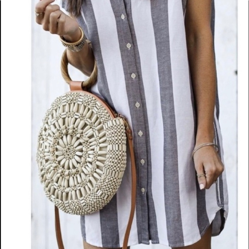 Madewell Maywood Striped Dress
